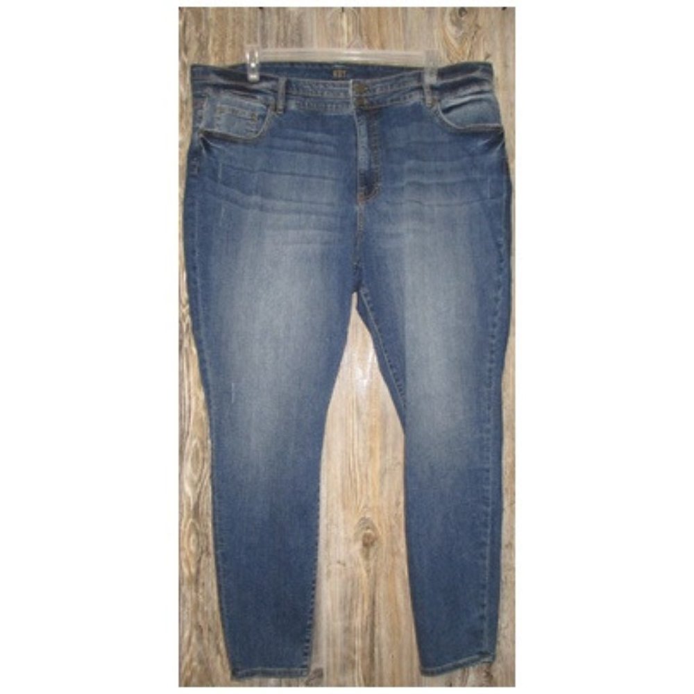 Kut from the Kloth High Rise Toothpick Skinny Jeans Size 22W